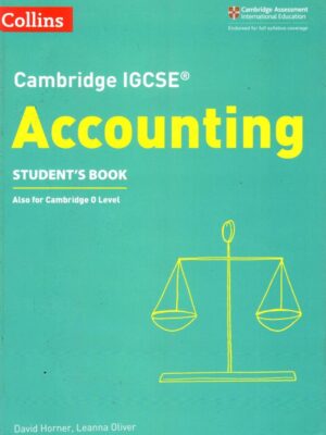 Cambridge IGCSE Accounting Student's Book (2018)