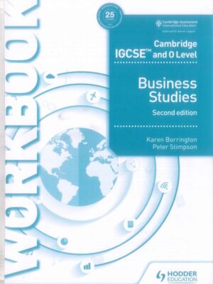 Cambridge IGCSE™ and O Level Business Studies Workbook Second edition (2018)