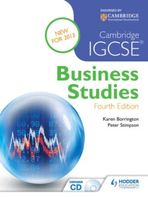 Cambridge IGCSE Business Studies Fourth Edition (2013)