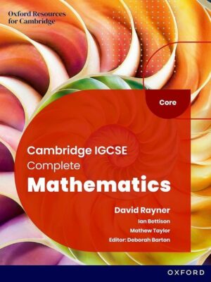 Cambridge IGCSE Complete Mathematics Core Student Book (2023)