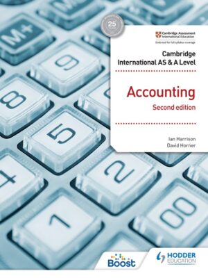 Cambridge International AS & A Level Accounting Second Edition (2021)