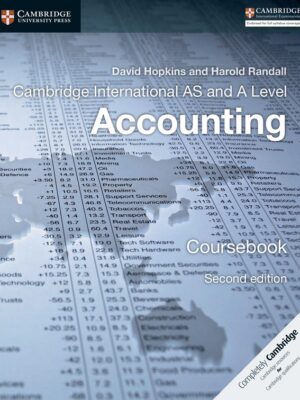 Cambridge International AS and A Level Accounting Coursebook Second Edition (2017)