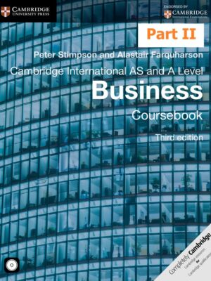 Cambridge International AS and A Level Business Coursebook Third Edition (2015)