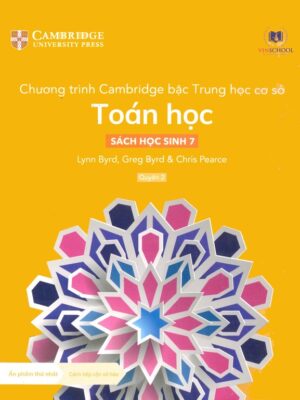 Chương trình Cambridge bậc Trung học cơ sở: Toán học - Sách học sinh 7 - Quyển 2 (2022)