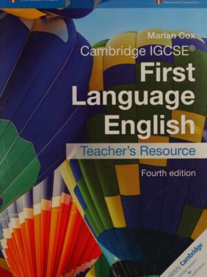 Cambridge IGCSE First Language English Teacher's Resource Fourth Edition (2014)